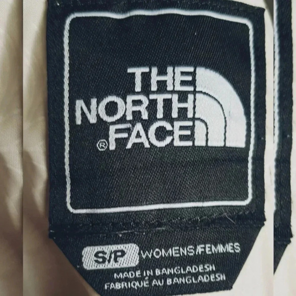 The Northface  Puffer Jacket Stripe Sz Small - Picture 3 of 5